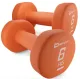 Image 1 for Гантели для фитнеса неопреновые круглые Hop-Sport HS-V060DR 2x6кг оранжевый