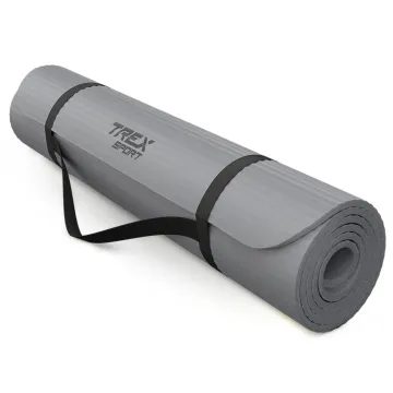 Коврик для йоги Trex Sport TX-019NGM NBR 1см 190х80 серый