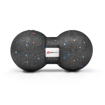 Масажний м'яч подвійний EPP 80 мм Hop-Sport HS-P080DMB