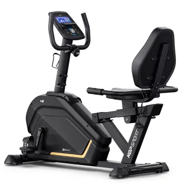 Горизонтальний велотренажер HS-120L Ravel чорний