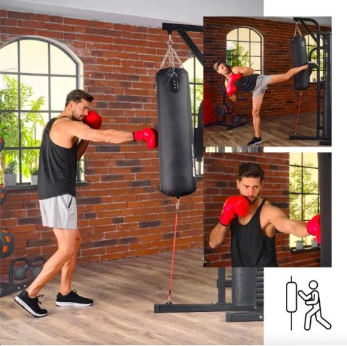 Боксерська груша і рукавички Боксерська груша і рукавички