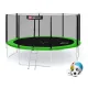 Image 11 for Батут Hop-Sport 14ft (427см) зелений із зовнішньою сіткою