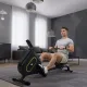 Image 10 for Гребний тренажер Hop-Sport HS-085R Bazel магнітний чорно-золотистий