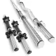 Image 2 for Набор Hop-Sport Premium 75кг со скамьей HS-1075 Pro, штангами и гантелями