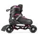 Image 6 for Роликові ковзани 3в1 Hop-Sport HS-903 Motion S (розмір) Чорно-рожеві