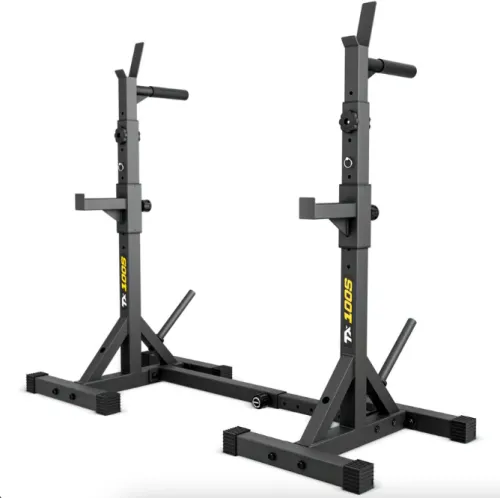 Стойки под штангу Trex Sport TX-100S регулируемые с ручками для отжиманий