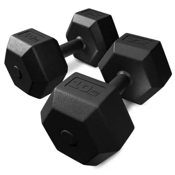 Гантелі для фітнесу композитні TREX Sport TX-008CD 2x10кг