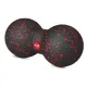 Image 3 for Массажный мяч двойной EPP 80 мм Hop-Sport HS-D008MB черно-красный