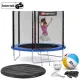 Image 2 for Батут Hop-Sport 8ft (244см) синій з зовнішньою сіткою