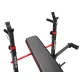 Image 5 for Набор Hop-Sport Premium 38кг со скамьей HS-1065HB Pro, штангами и гантелями