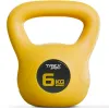 Гиря виниловая 6кг Trex Sport TX-006CKB желтая