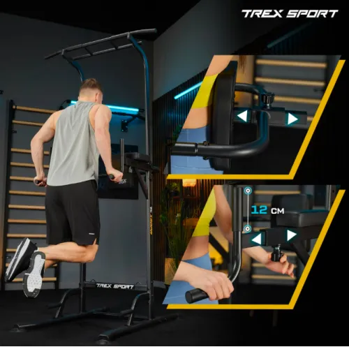 Все в одному - турнік, бруси, еспандери