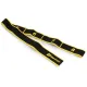 Image 4 for Резинка для фитнеса с петлями 12-30кг HS-N904GB желтая