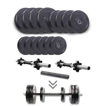 Набор гантели Elitum Titan 39кг с переходником