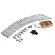 Image 2 for Батут Hop-Sport 12ft (366см) черно-синий с внутренней сеткой